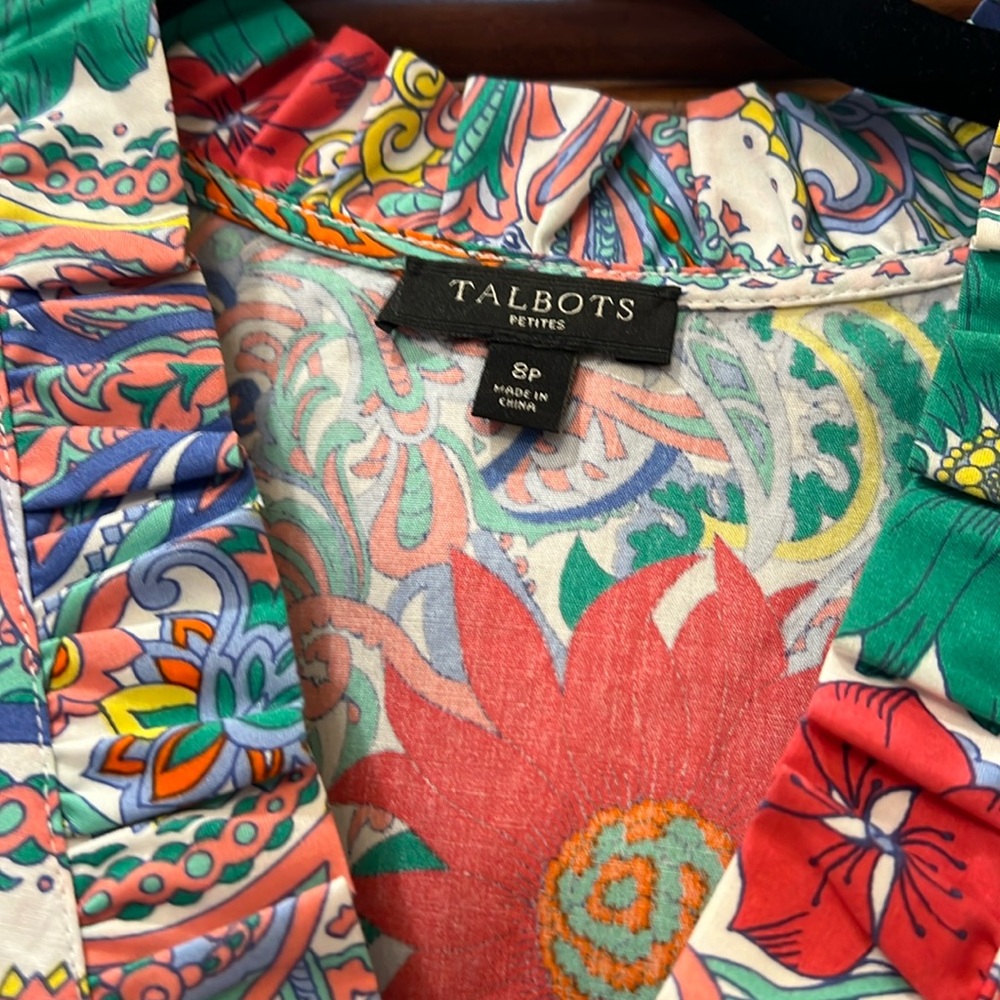Talbots like new 8P sleeveless dress - Picture 3 of 6